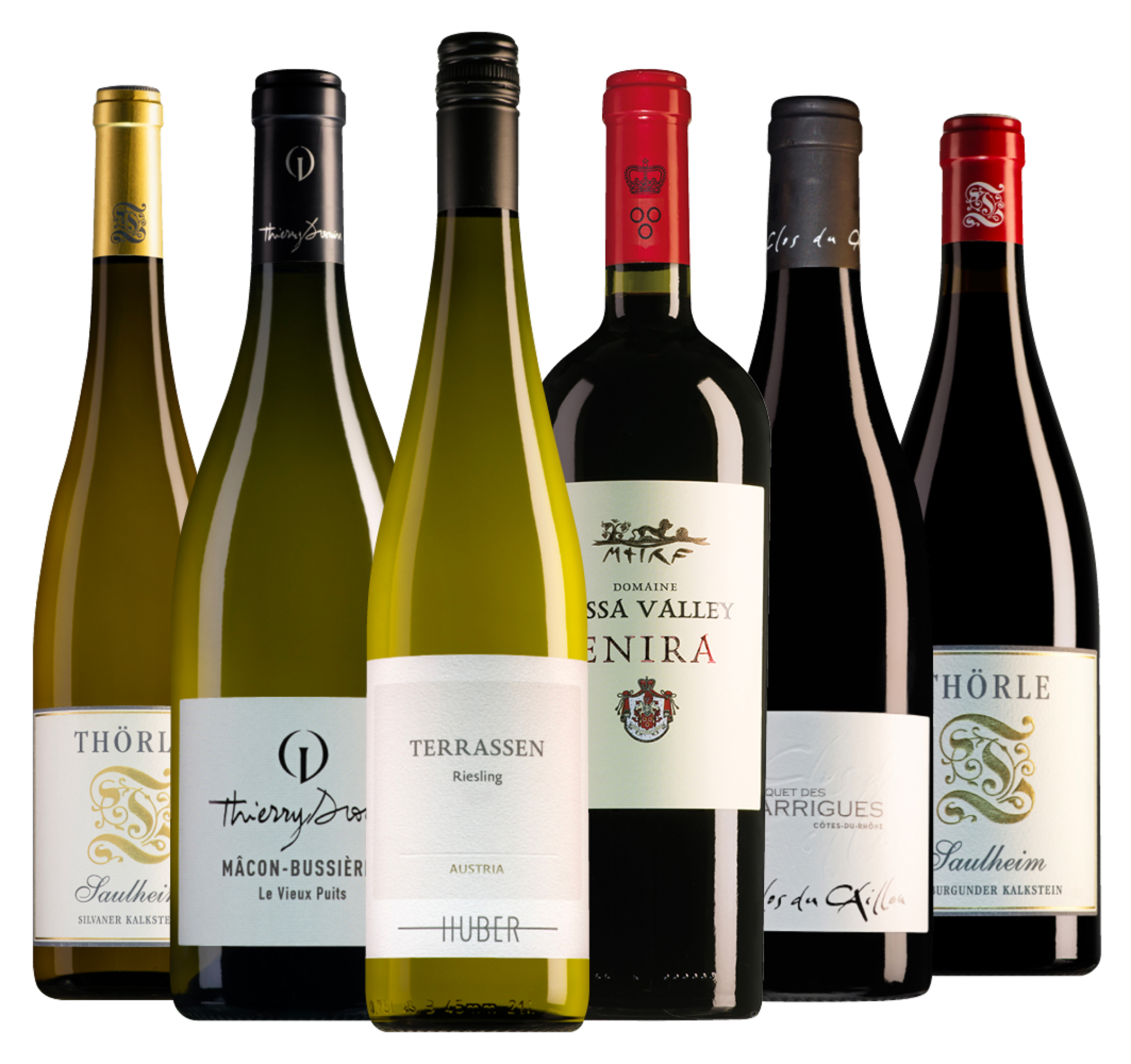 Wijnpakket exclusief december (6 flessen)