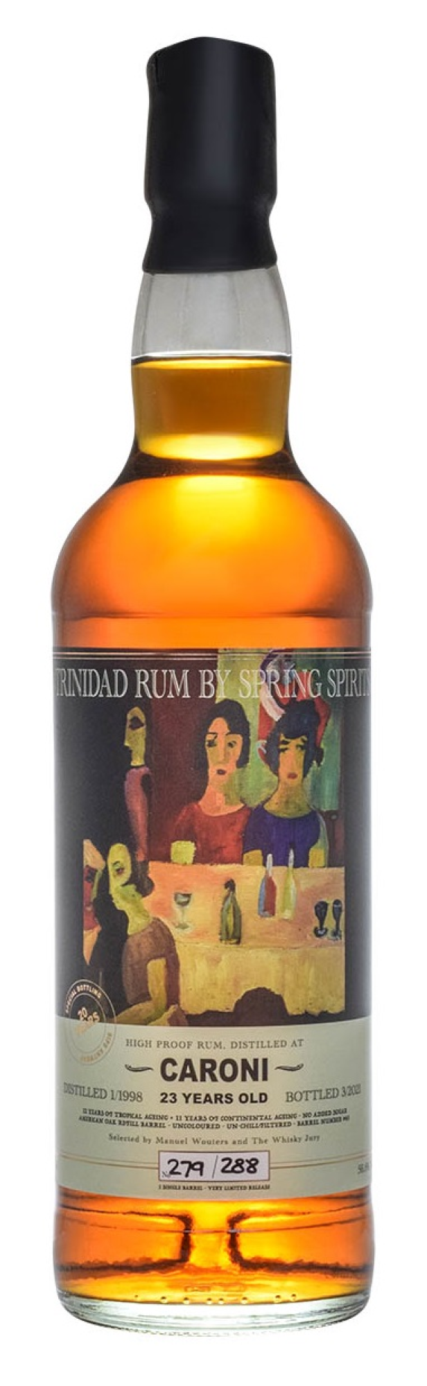 Caroni 23 Years Old Trinida Rum By Spring Spirits 41/288