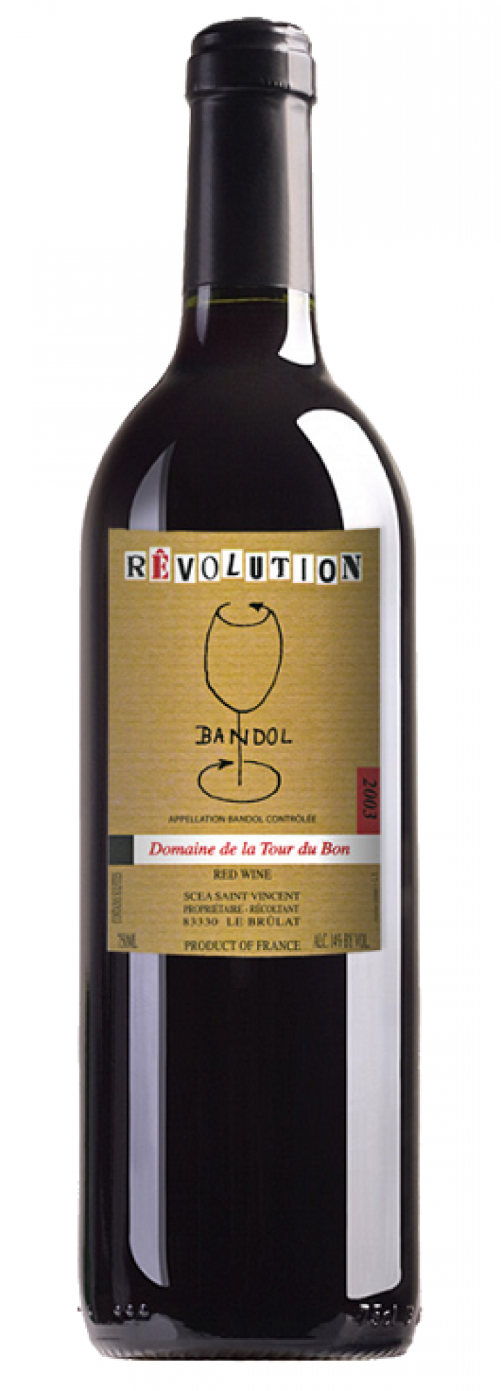 Domaine de La Tour du Bon Revolution BIO rouge Bandol