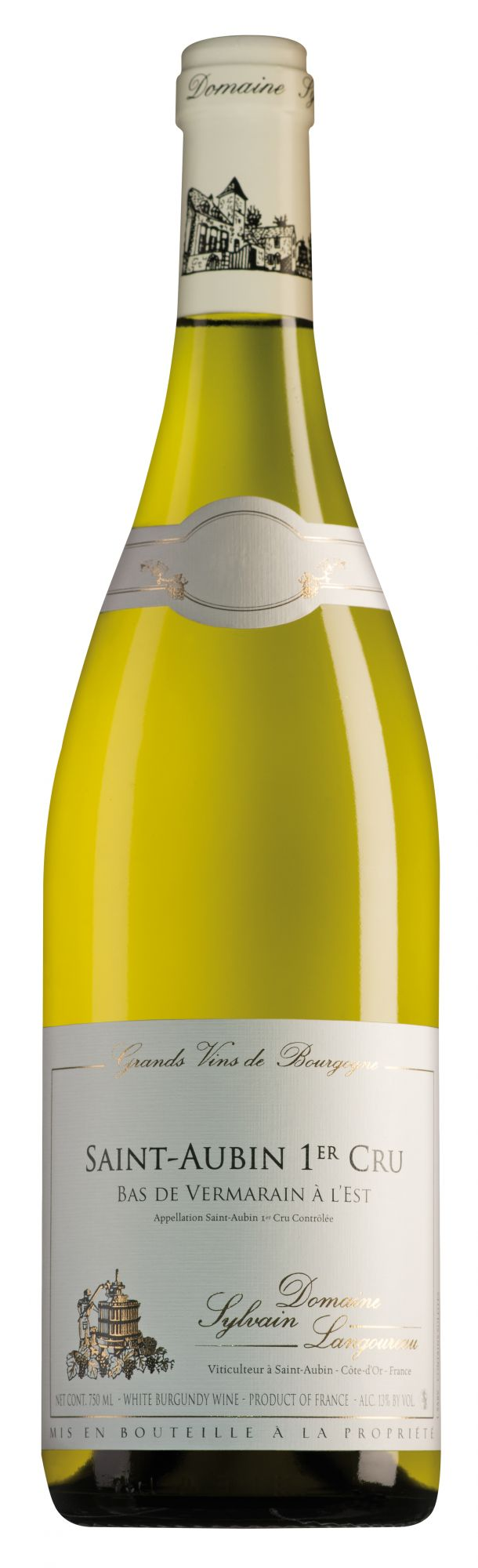 Domaine Sylvain Langoureau Saint-Aubin 1er Cru Bas de Vermarain à l'Est