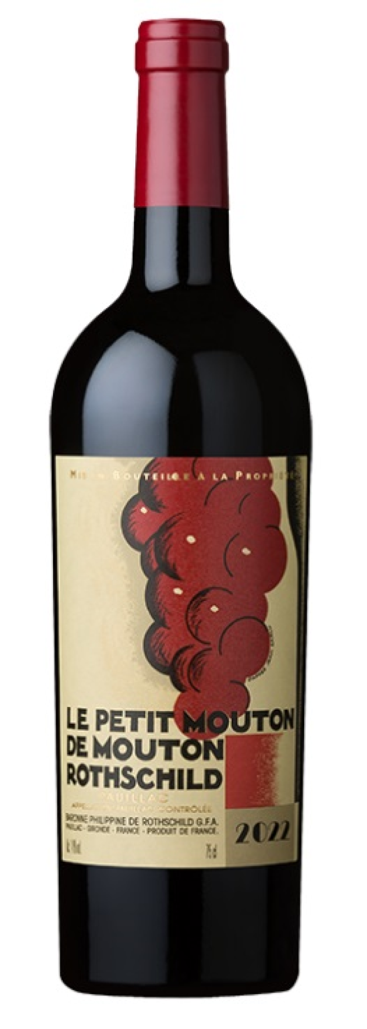 Le Petit Mouton - ( 2e wijn Château Mouton Rothschild ) - Pauillac