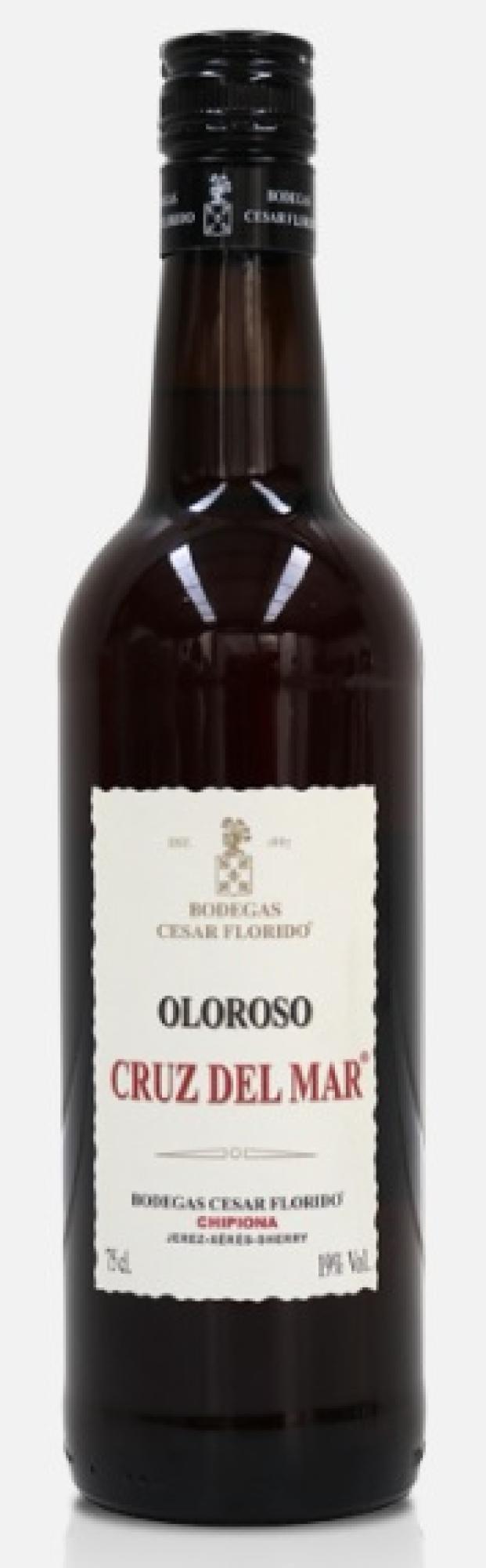 Bodegas César Florido Oloroso Cruz del Mar halve fles