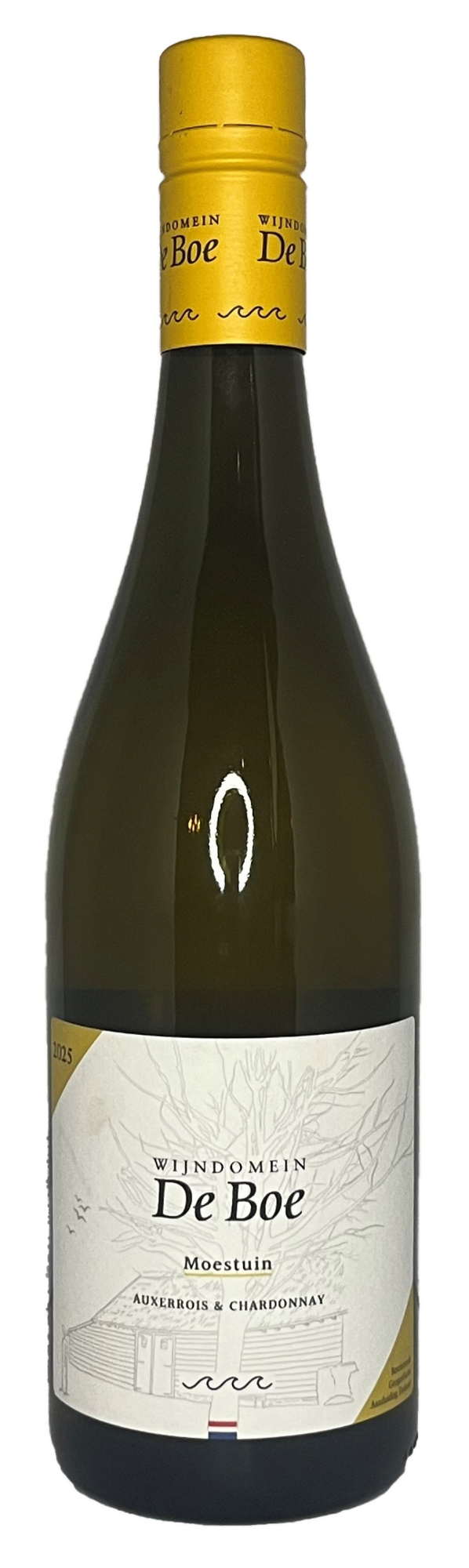 Wijndomein De Boe Zeeland Moestuin Auxerrois-Chardonnay