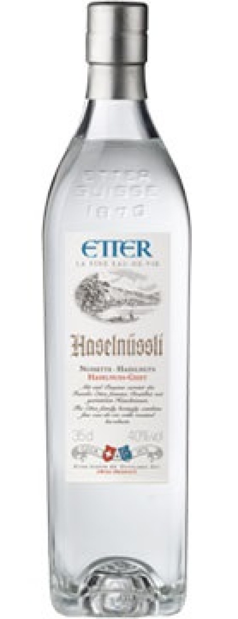 Etter Haselnüssli Eau-de-Vie 35 cl