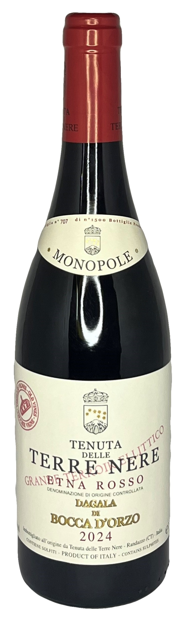 Tenuta delle Terre Nere Etna Rosso Dagala di Bocca d'Orzo Monopole